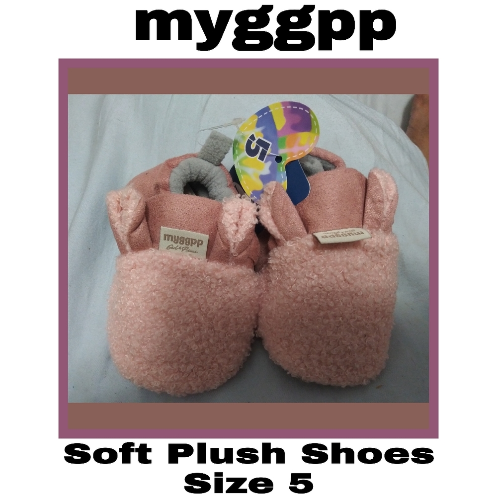 Myggpp Soft Plush Toddler Shoes